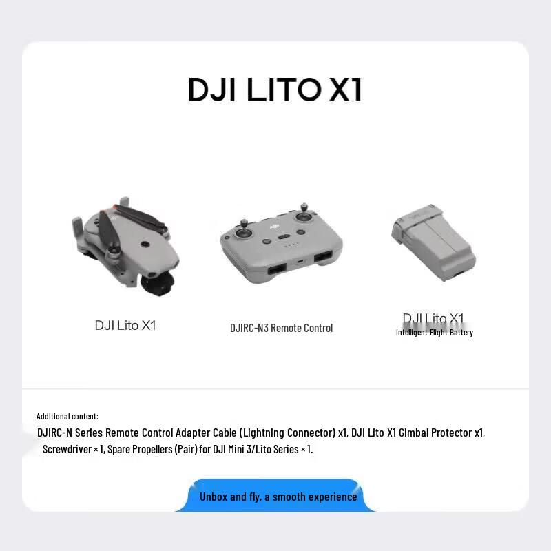 DJI Lito X1 Beginner 4K Drone