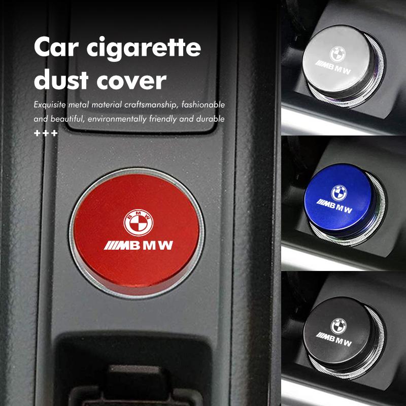 For BMW Car Alloy Cigarette Lighter Plug Cap Socket Dustproof Cover X3 X5 M5 M3 E46 E90 E60 F10 E39 F30 E36 G30 E87 E70 DC8