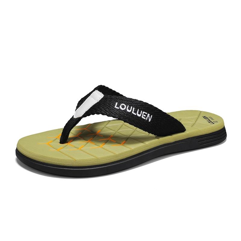 Flip-flops la modă nouă pentru plajă Papuci anti-alunecare plat pentru interior Bărbați Papuci confortabili plat casual pentru bărbați Slides Chanclas Hombre