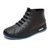 Men's Waterproof Fashion Short Rain Boots - Non-Slip, All-Season Rubber Shoes