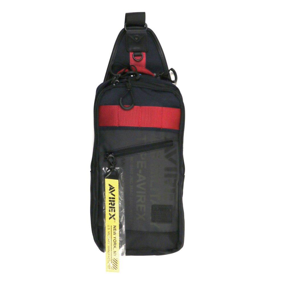 

AVIREX One Shoulder Body Bag Shoulder Bag F AVX591 (Avirex) Men s Women s 68_Navy-Red