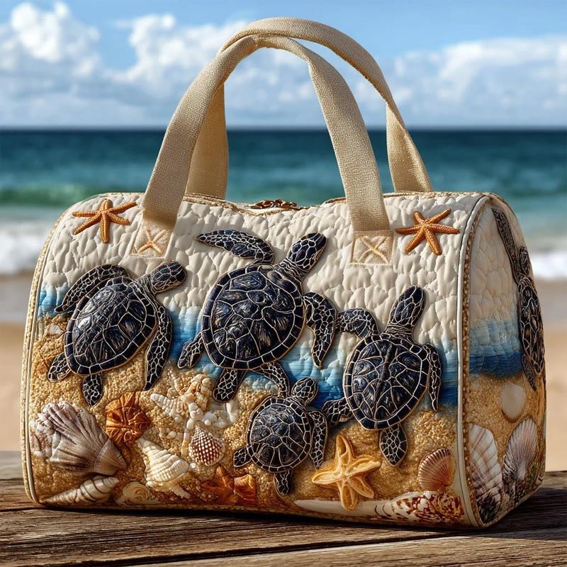 Printed Short-Distance Hand-Held Quilting Embroidery Travel Bag Multi-Functional Sports Fitness Bag
