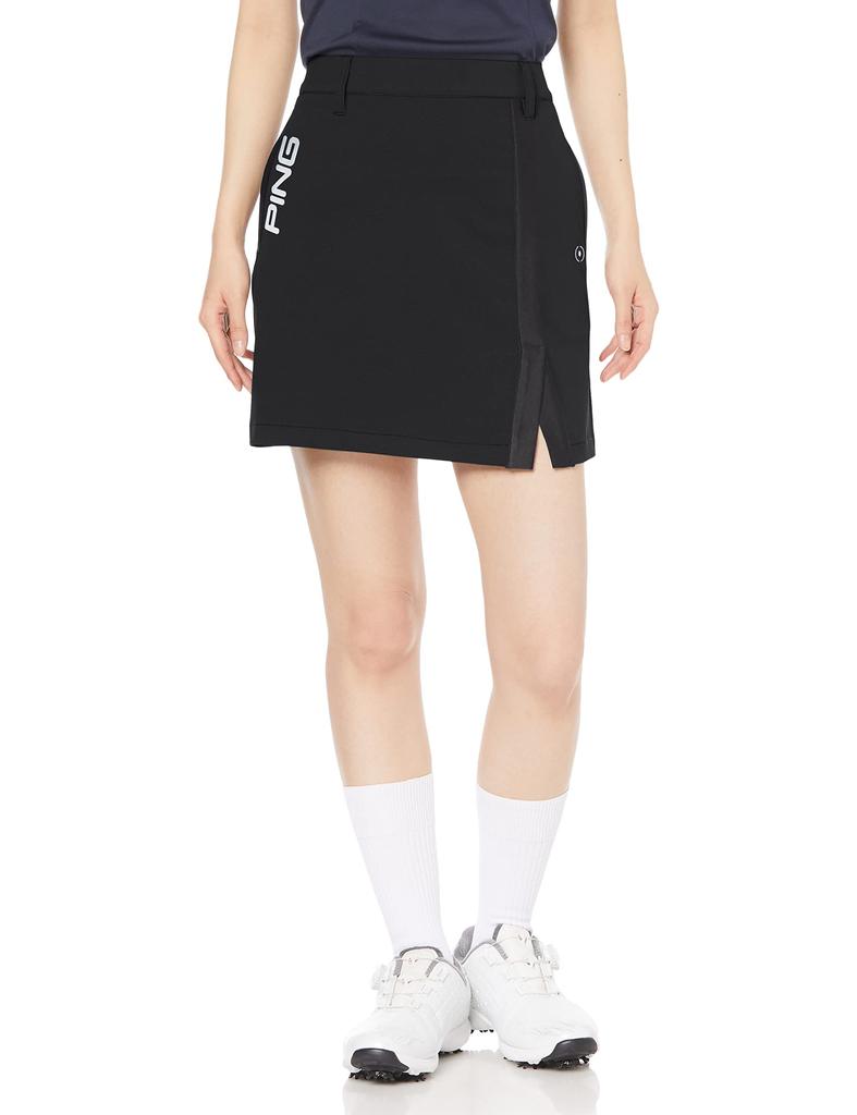Jupe et Golf M [Pin Apparel] Femme (Stretch omnidirectionnel/évacuation de l'humidité à séchage rapide) / / 622-3134100 010_Noir