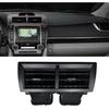 Center Console A/C Air Vent Grille Trim Assembly Compatible for Toyota Camry 2012-2017 Car Dashboard Air Conditioning Outlet