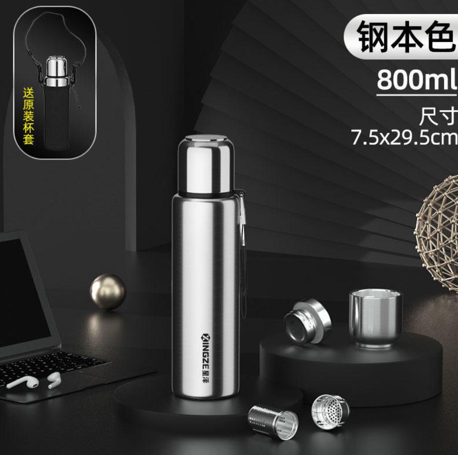 

Термос из нержавеющей стали 316, термокружки для кофе, термокружка для воды, 0,8 л, 1 л 1-1.5L