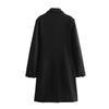 2023 European & American Style Women's Autumn Slim Mid-Length Jacket