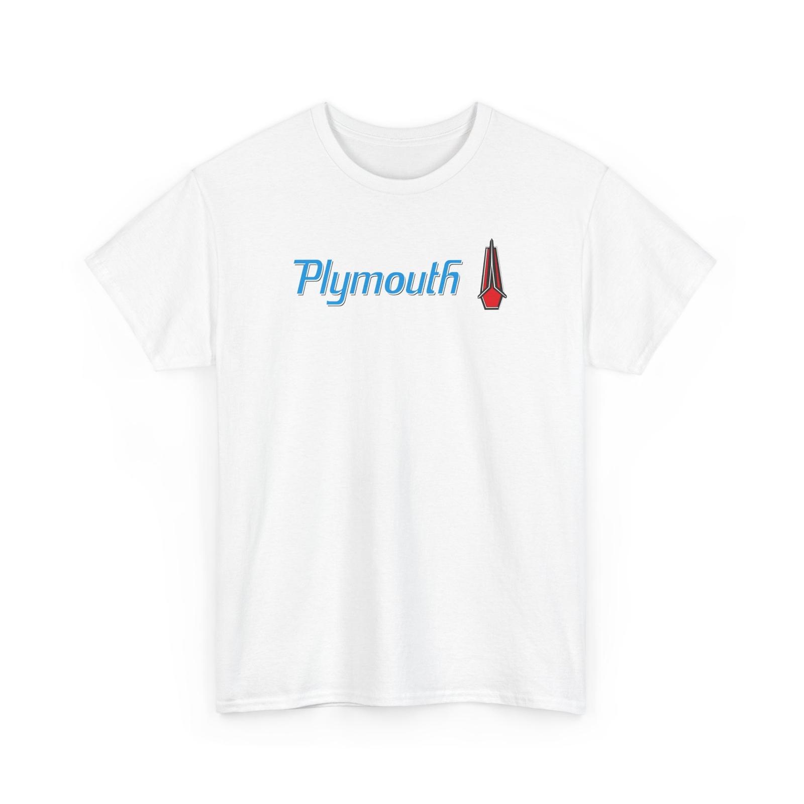 

Vintage Plymouth Automobile History Unisex T-Shirt Mens Womens Tees Top Tee, Car Enthusiast Gift, Classic Car S