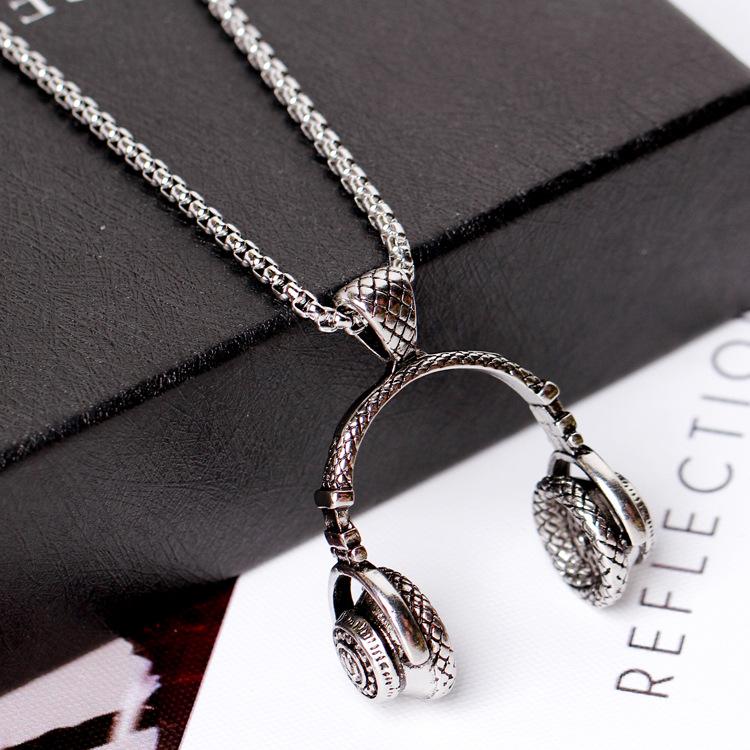 Bijoux en Acier Titane Japonais, Collier Plume Harajuku, Collier Pendentif Personnalisé, Accessoires Chaîne Pull.