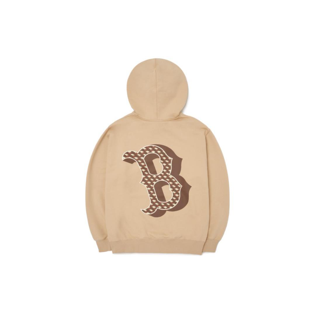 MLB Boston Red Sox Sweatshirt Unisex Khaki 3AHDM0424-43BGS M