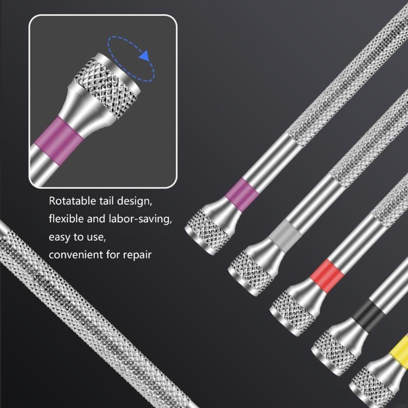 3Piece Slimmer Screwdriver Jewelry Repair Tool For Timepiece Repair Steel Tip