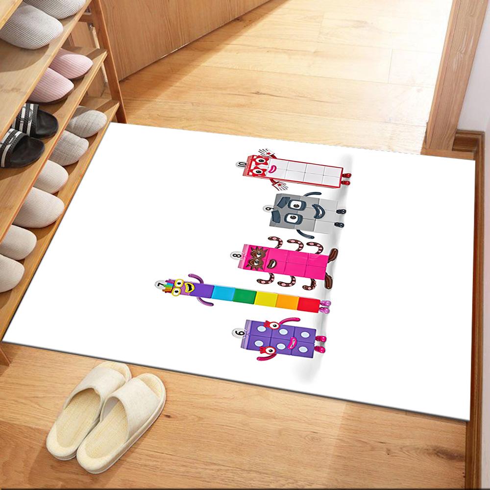 Numberblocks Area Rug Suitable for Kitchen Living Rooms Study room Bedrooms Anti-slip Rug Office home decor Perfect Gift for Women/Men