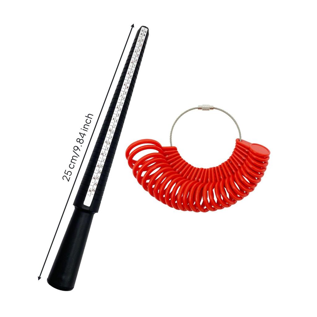 Finger Sizing Size Measuring Tool Portable Gauge Detachable