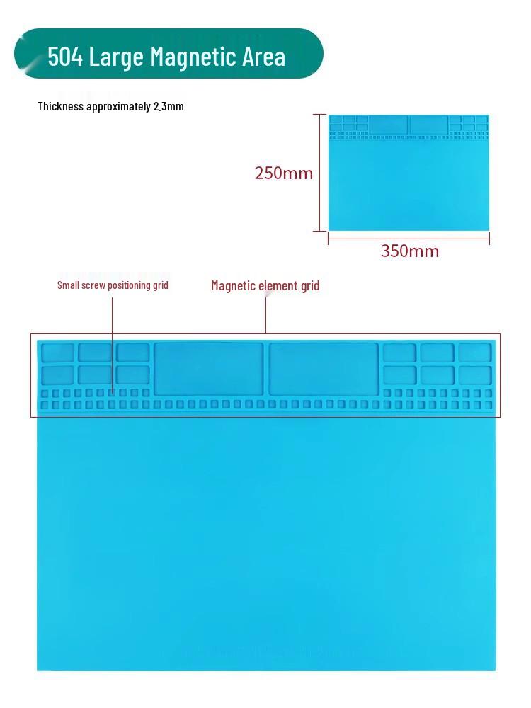Deer Fairy Heat-Resistant Silicone Soldering Pad for Desktop Repair and Welding.