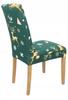 Green Christmas Patterns Elastic Chair Cover [21Bm]