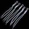 5pcs/lot Colorful Braided Lanyard Keychain Handmade Knot Nylon Rope Cord Thread For DIY Key Chain Pendant Bag Accessories