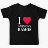 I Love Anthony Ramos (1) Kids T-Shirt