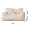 1 Set Winter Plush Pet Bed Soft Comfortable Pet Sofa Bed Removable Washable Dog Nest Couch Cat Sleeping Cushion Pet Supplies