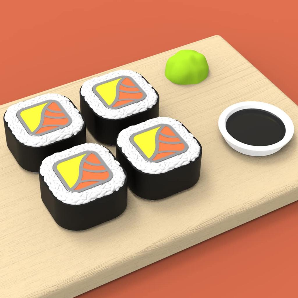 MTM Metamorphose Japanese Japanese Unique Sushi Keychain, Sushi, Food, Motif, Gift, MTM136-01