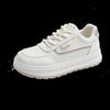 Spring fashion lace-up little white shoes new trend platform sports board shoes casual flat street women's shoes