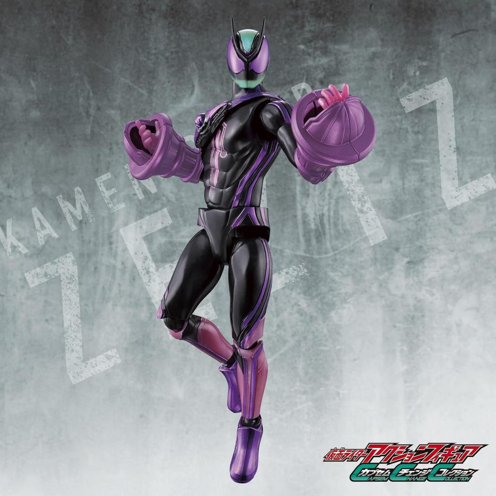 Bandai Kamen Rider Action Figure Capsule Change Collection Kamen Rider Zett Paradigm Set
