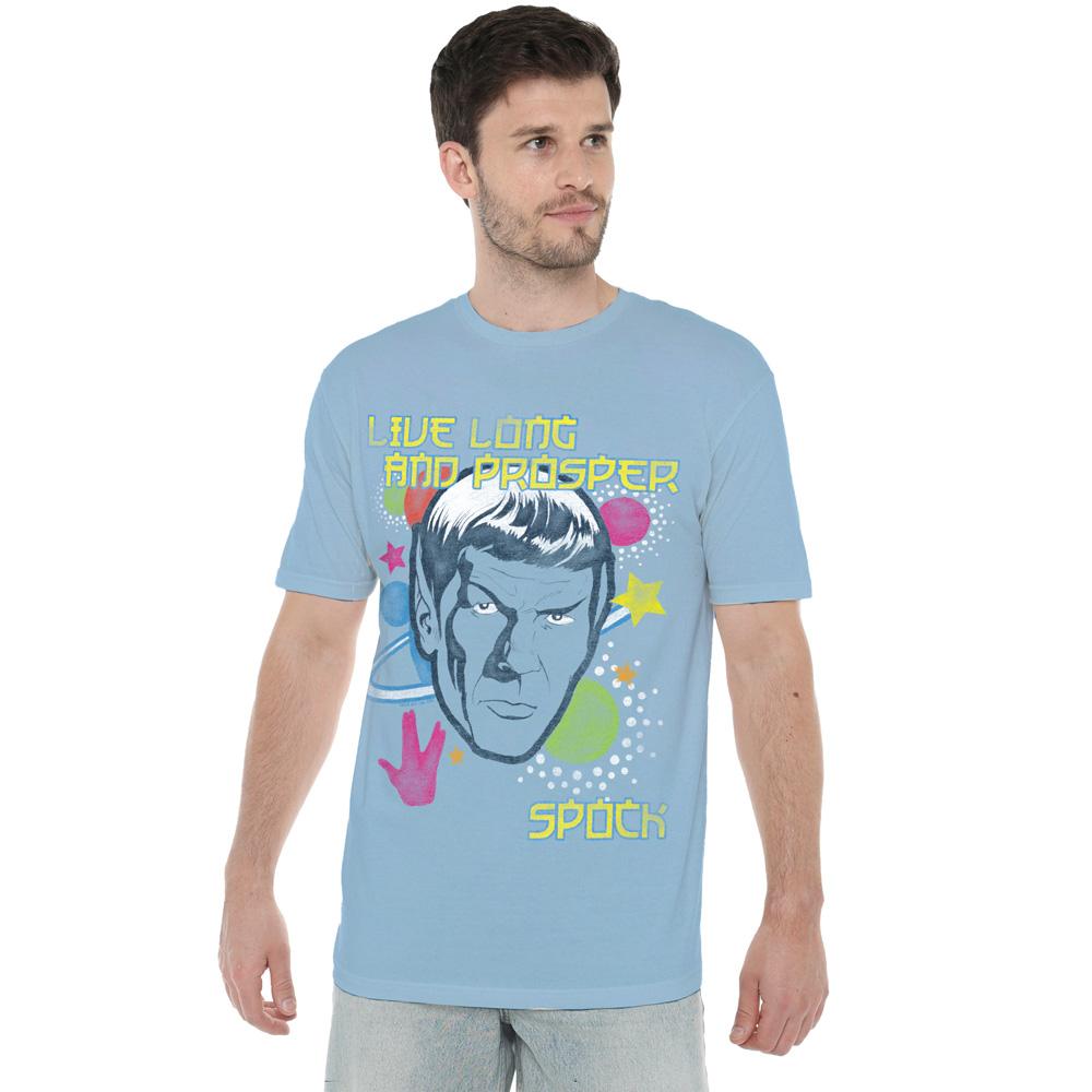 Star Trek Mens Spock Japanese T-Shirt