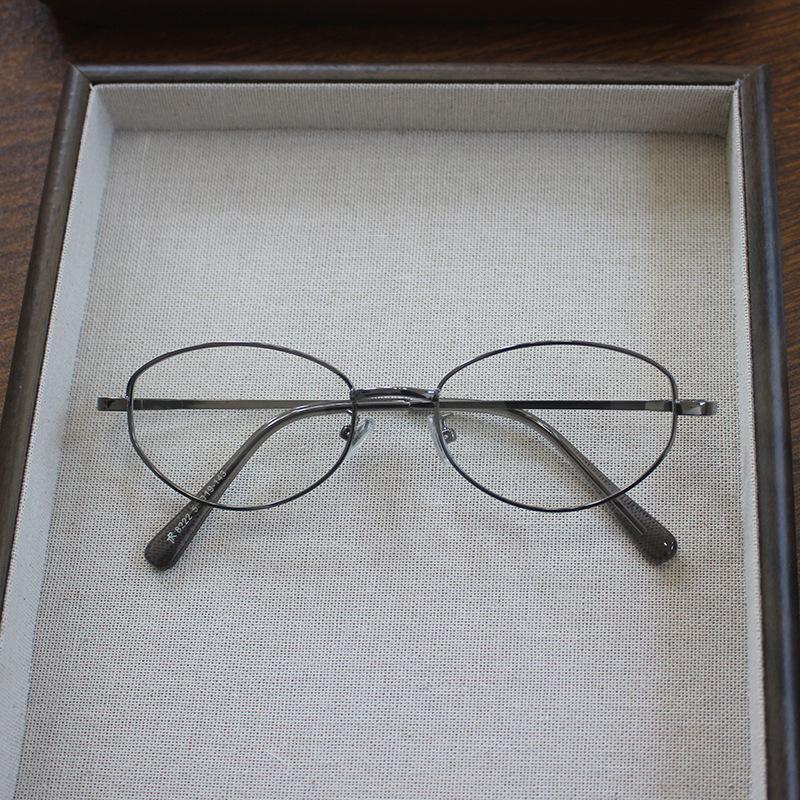 Zhang Ruonan Has The Same Plain Glasses, Pure Desire Literary Nerd Glasses, Women Can Match Myopia Glasses Frame, Men'S Round Face