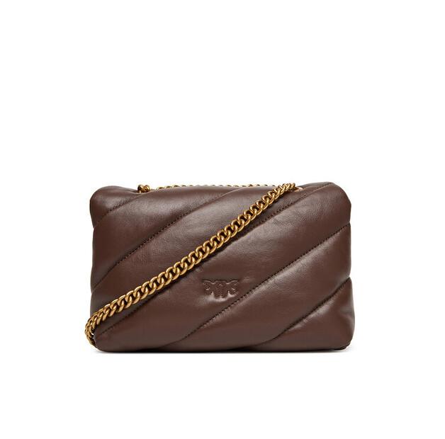 Bag PINKO Love Puff Mini CL PE 25 PLTT 100039 A0F2 Brown