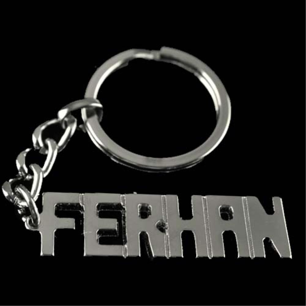 

Брелок с именем Ферхан