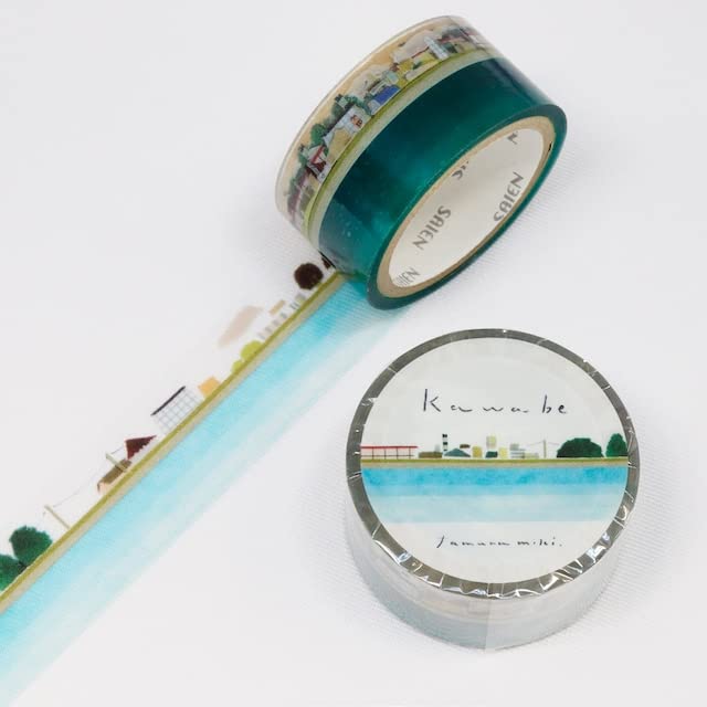 Kamiiso SAIEN Masking Tape Kawabe 20mm x 3m HR-1008