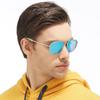 aoron Polarized Sunglasses Brand Original Design Goggles Men Fashion Metal Frame UV400 Anti-glare Glasses