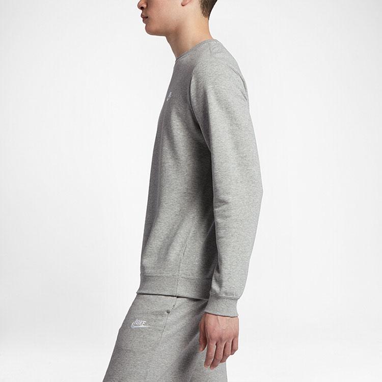 Nike Casual Sport Pullover Hoodie Men Tops Gray 804343-063