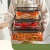 ZISIZ Large Capacity Refrigerator Storage Box