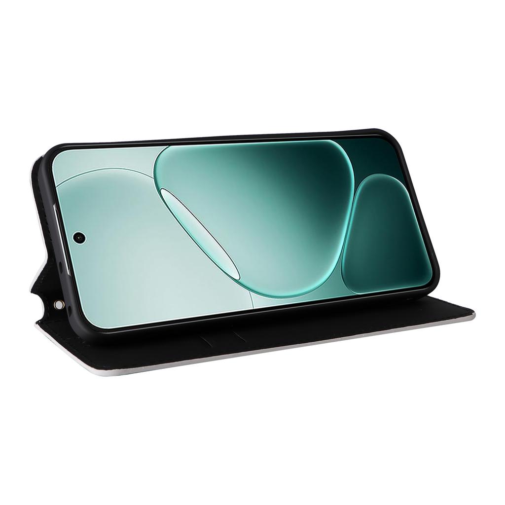 Leather Case for Oppo A6 Pro 4G/A6 Pro 5G/F31 5G Wallet Rhombus Imprinted Phone Cover