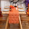 Rectangular Halloween Table Runner Soft Texture 3D Tufting Dining Tablecloth Thanksgiving