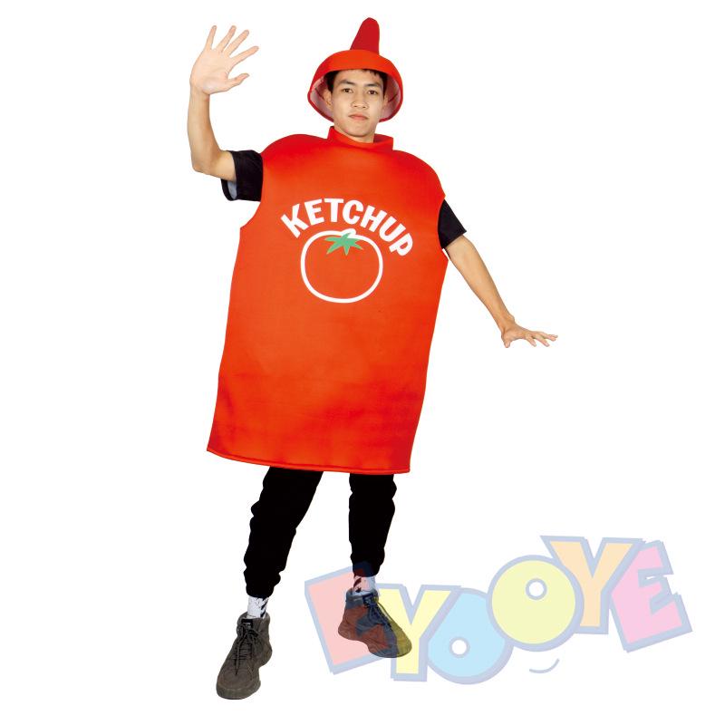 Creative Cross-Border Snack Set: Tomato Beer Ice Cream, Popcorn, Milk French Fries, & Cosplay Costume