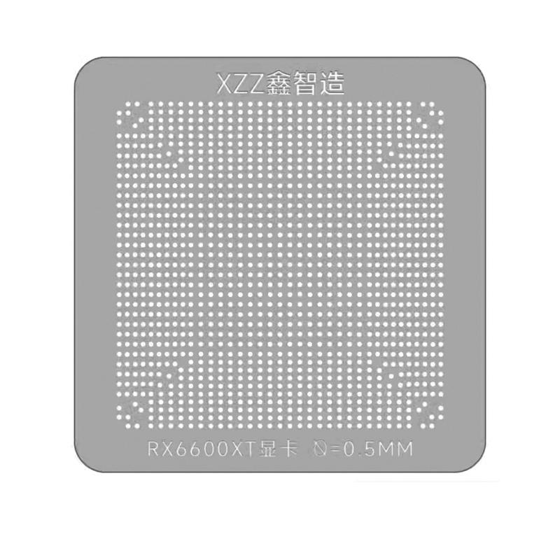 1Pcs XZZ CPU Solder Paste/ball Stencil for Laptop AMD R9-7940HS RX6600XT RX6700XT RX6800XT RX7700XT SR3S0 SRLWS SRMHU SRN23