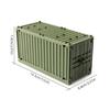 Contenedor Beige MOC Cajas de Armas Militares Ladrillos Accesorios Escena del Ejército WW2 Piezas de Bloques de Construcción Envío SWAT
