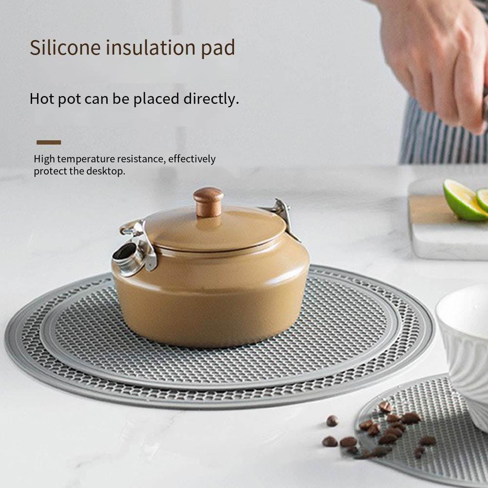 Silicone Trivet for Kitchen That Withstands High Heat While Protecting Surfaces During Meal Preparation and Serving