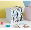 Kaba Bear Retractable Book Stand - Simple Iron Desktop Bookshelf with Macaron Colors