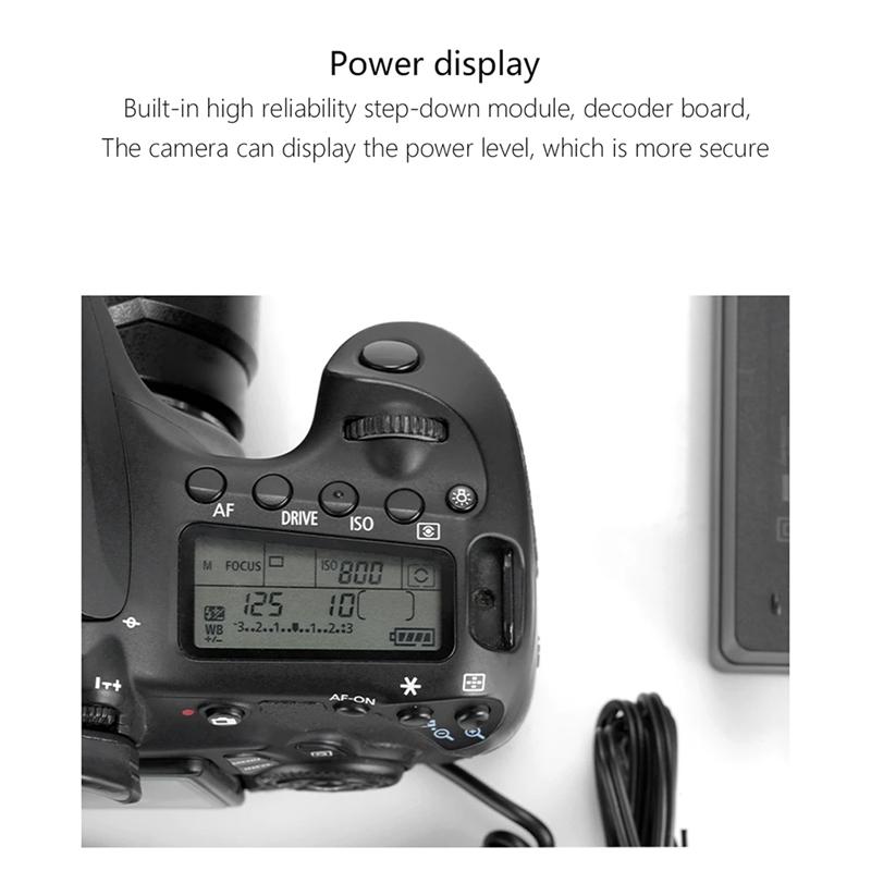 NP FZ100 Dummy Battery To D-Tap For V-Mount BP Battery For Sony A7r3/A7M3/A7S3/Fx3 A9