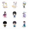 10CM Anime GINTAMA Figure Stand Model Sakata Gintoki/Shimura Shinpachi/Kagura/Sadaharu Cute Desk Decor Standing Sign Gifts