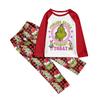 Family Matching Print Sets Pajamas Loungewear Outfits Family Matching Long Sleeve Tops+Pants Set
