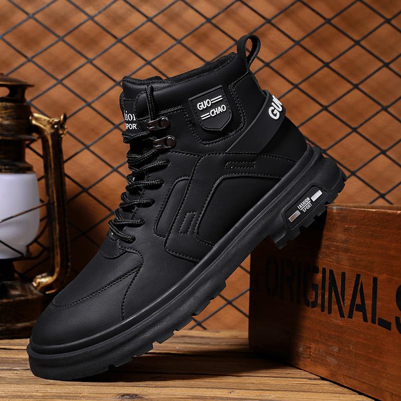 

Модные мокасины Ботильоны Повседневные кроссовки Повседневная обувь Мужские кроссовки Спортивная обувь для отдыха на платформе Рабочая одежда Мода Новинка 47 чёрный