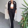 2024 Europe, America, Amazon cross-border women's clothing, new sports contrasting colors, casual and comfortable fashion loose pants