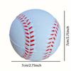 Unisex-Erwachsene Leichter Trainings-Softball - Langlebiger & Sicherer Elastischer PU-Schaumstoff-Baseball für Indoor-/Outdoor-Freizeit