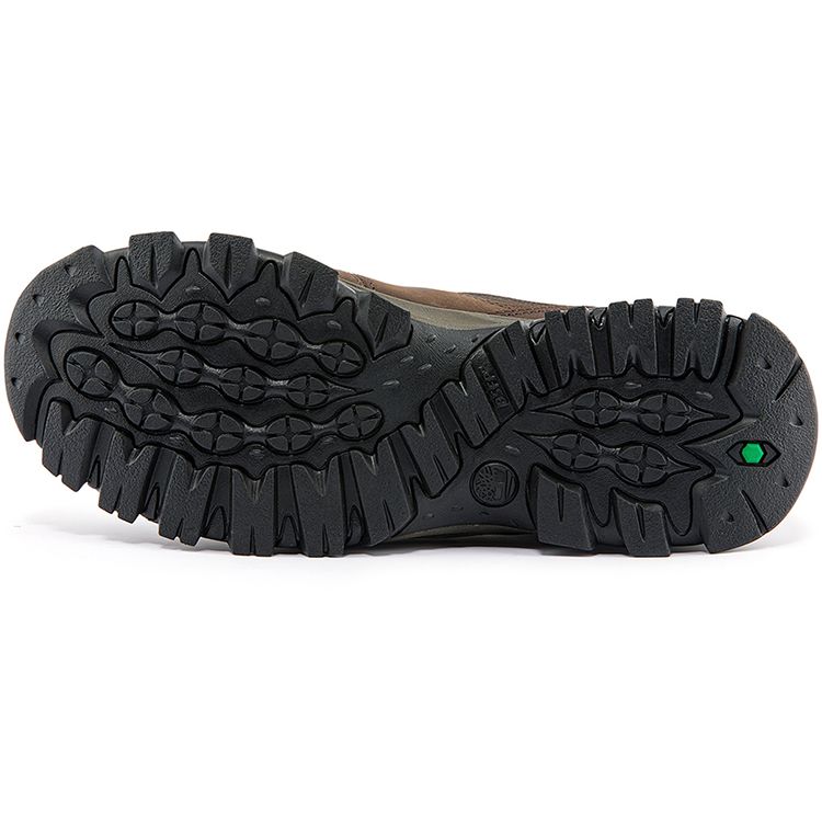 Timberland Leather Outdoor Comfort Slip-Resistant Durable Waterproof Mid-Top Casual Shoes Men Casual Shoes Dark-Brown 2730RW