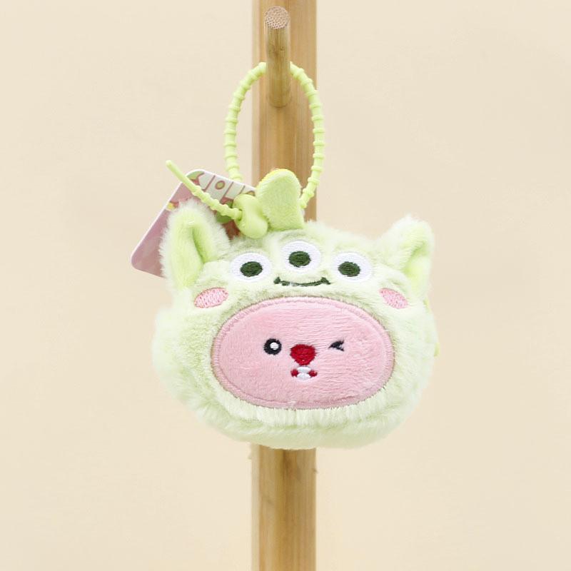  Porte-clés Pingouin en Peluche Adorable Charm de Sac en Peluche Mignon Animal en Peluche Doux Lapin