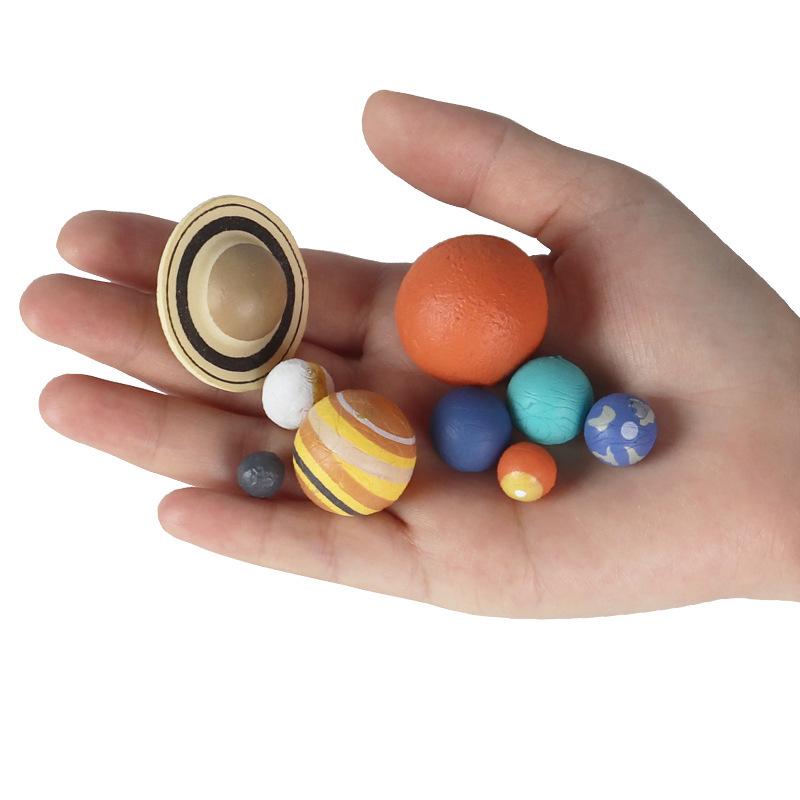 Astronaut Apollo Space Model Set: Simulation Planet, Rocket, Satellite, Telescope Teaching Aids