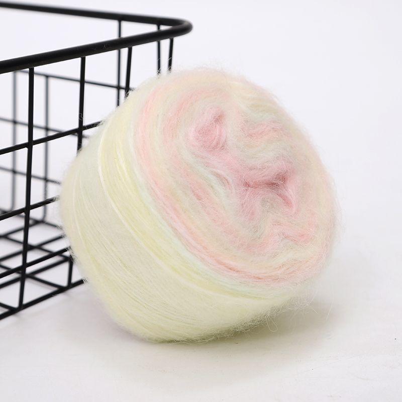 Gradient Mohair Yarn Ball for DIY Knitting & Crochet Projects - Perfect for Scarves, Sweaters, and Blankets