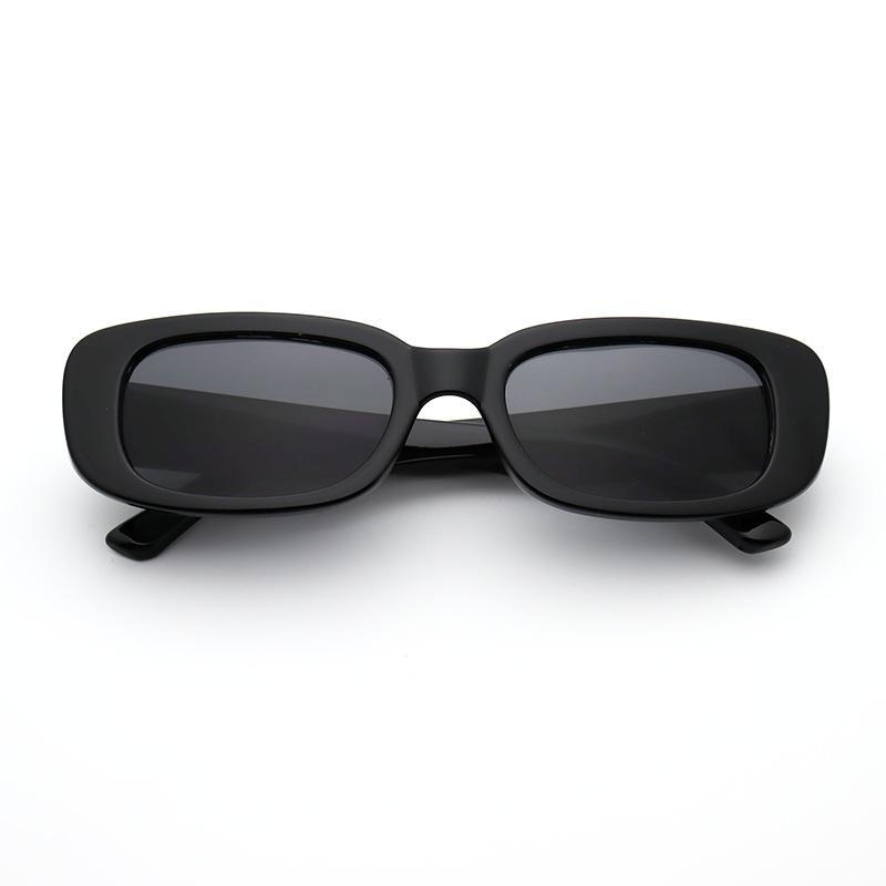 Children Retro Frosted Rectangle Sunglasses UV Resistant Cute Trendy Sun Glasses for Boys Girls Beach Holiday